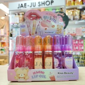 71539-03 Kiss beauty magic lip oil คิสบิวตี้ลิปอยยล์ 3.5mlx24pcs
