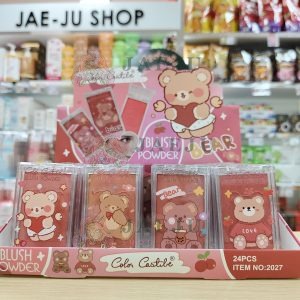 2027 Color castibe blush ปัดแก้มฝาใส 24pcs