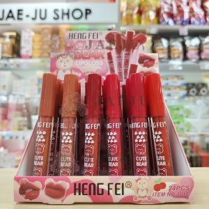 3010 Heng fei cute bear lipgloss ลิปกลอส 24pcs