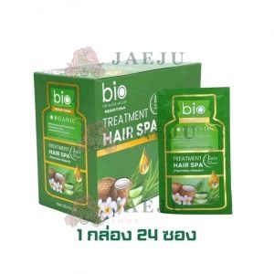 Bio treatment hair spa ไบโอ ซุปเปอร์ แฮร์ มาส์ก 35mlx24pcs