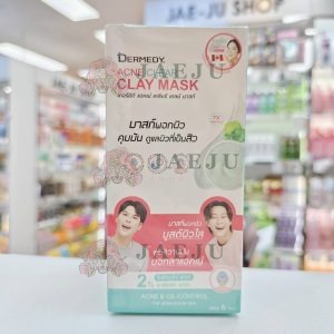 DERMEDY acne clear clay mask เดอร์มีดี แอคเน่ เคลียร์ เคลย์ มาสก์ 5gx6pcs