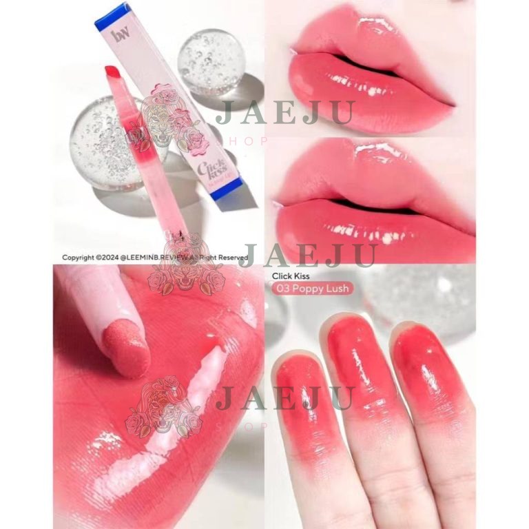 Bewild click kiss melting lip บีไวลด์ คลิก คิส เมลท์ติ้ง ลิป 2.5g - 03.Poppy lush
