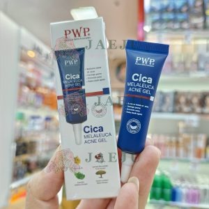 PWP cica melaleuca acne gel พี ดับบลิว พี ซิก้า เมลาลูก้า แอคเน่ เจล 7g