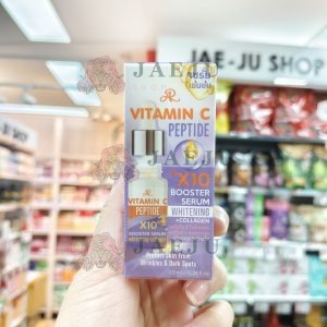 AR vitamin c peptide x10 booster serum เอ อาร์ วิตามินซี เปปไทด์ บูสเตอร์ เซรั่ม 10ml.