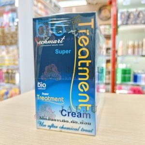 Green bio super treatment กรีนไบโอ ซุปเปอร์ ทรีทเมนต์ กล่องฟ้า 30ml.*24pcs