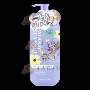 Baby Bright #Woody Sea Salt Body Cleanser เบบี้ไบร์ท วู้ดดี้ซีซอลท์บอดี้คลีนเซอร์