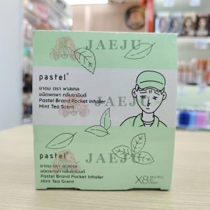 Pastel brand pocket lnhaler mint tea scent กลิ่นชามินต์ 1.5gx12pcs