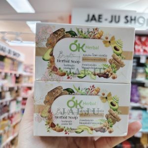OK herbal soap โอเค เฮอเบิล สบู่สมุนไพร 70gx6pcs