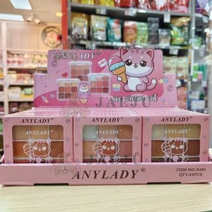 NO.8461 Anylady ice cream eyeshadow palette ทาตา9ช่อง