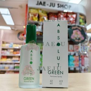 BONSOIR BODY Absolute green perfume spray แอ๊บโซลูท กรีน เพอร์ฟูมสเปรย์ 22ml.