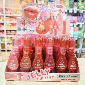 NO.70920-03 Kiss beauty jelly lip tint คิดบิวตี้ เจลลี่ ลิปทิ้น 3mlx24pcs