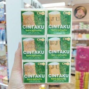 Cintaku rice milk soap ซินตากุ สบู่น้ำนมข้าว 60gx12pcs