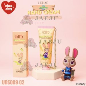 ushas hand cream crema de mano ยูสซาส แฮนด์ครีม สีส้ม 45g