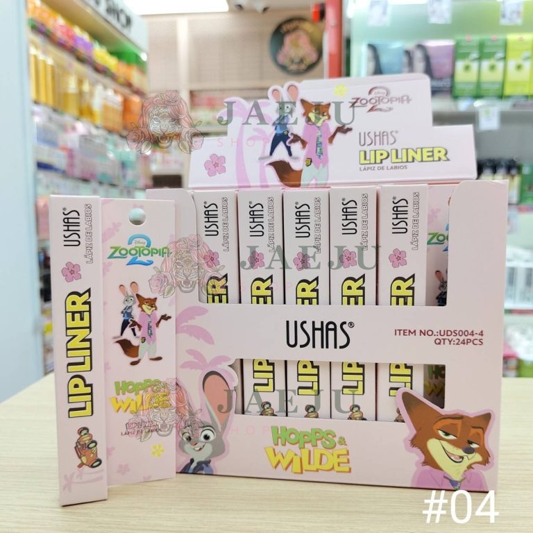 USHAS hopps wilde lip liner ยูสซาส ซูโทเปีย ลิป ไลเนอร์ - 04. Fru fru's pink