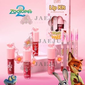 Ushas lip kit lip liner & lip glaze ยูสซาส ลิปไลเนอร์ แอนด์ ลิปเกลซ