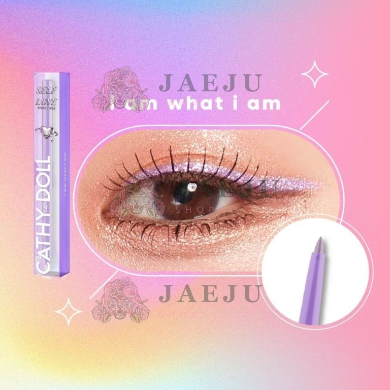 Cathy doll self love pride liner  เคที่ดอลล์ เซลฟ์เลิฟไพรด์ไลเนอร์  0.25g - 02.i am what i am สีม่วง
