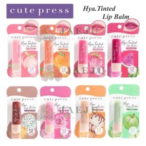 Cute press hya tinted lip balm  คิวท์เพรส ไฮยา ลิป บาล์ม 3.7g