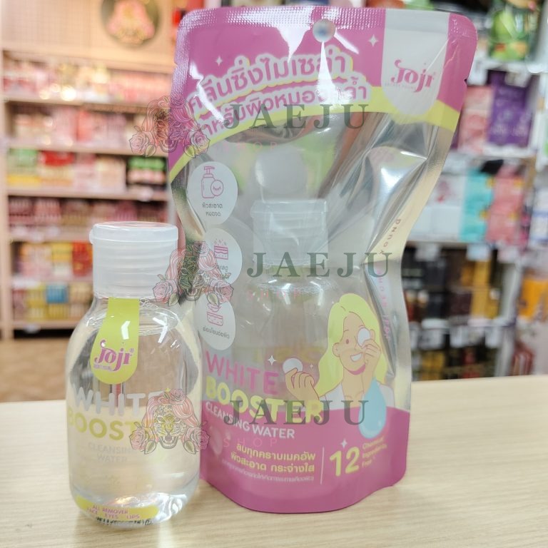 Joji secret young cleansing water โจจิ ซีเคร็ท ยัง คลีนซิ่ง วอเตอร์ 100ml. - สีชมพู