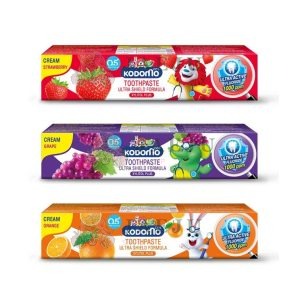 Kodomo toothpaste ultra shield formula โคโดโม ยาสีฟัน สูตรอัลตร้า ชิลด์ 40gx6pcs