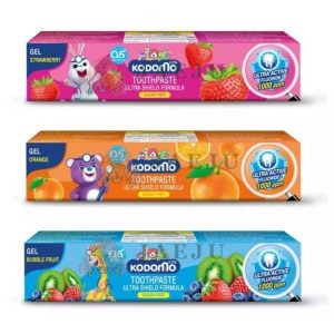 Kodomo toothpaste ultra shield formula โคโดโม ยาสีฟัน สูตรอัลตร้า ชิลด์ 40gx6pcs