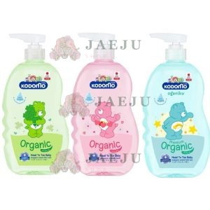 Kodomo organic head to toe baby โคโดโม ครีมอาบน้ำ 800mlx2pcs
