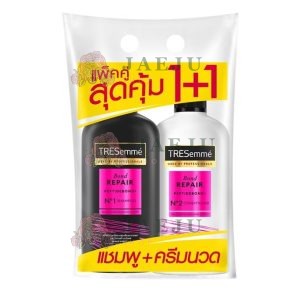 Tresemme shampoo+conditioner เทซาเม่ แชมพู+ครีมนวด 370mlx2pcs