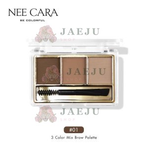 NEE CARA 3 COLOR MIX BROW PALETTE