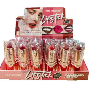 NO.HB5701 Hold morning lip stick ลิปสติกฝาใส x24pcs