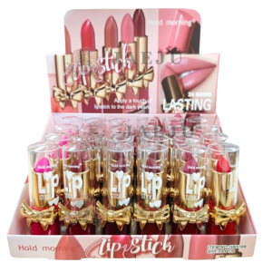 NO.HB5708 Hold morning lip stick ลิปสติกฝาใส x24pcs