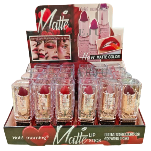 NO.HB5700 Hold morning matte lip stick ลิปสติกฝาใส