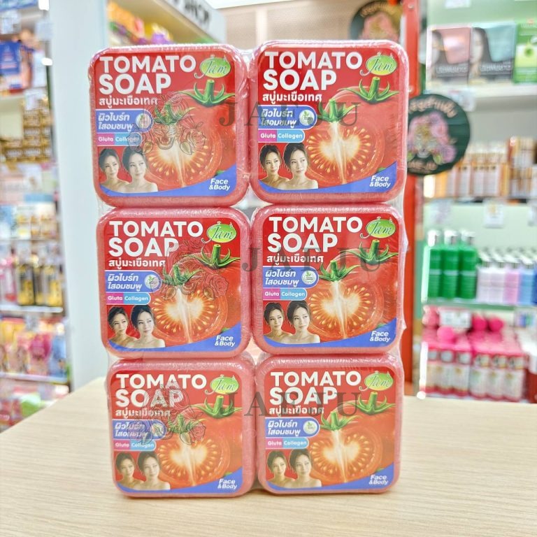Jam soap 160gx6pcs สบู่แจม - 04. Jam tomato soap