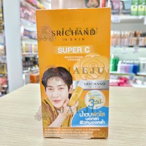 Srichand super c brightening essence ศรีจันทร์ ซุปเปอร์ ซี ไบร์ทเทนนิ่ง เอสเซนส์ น้ำตบผิวใส 10ml