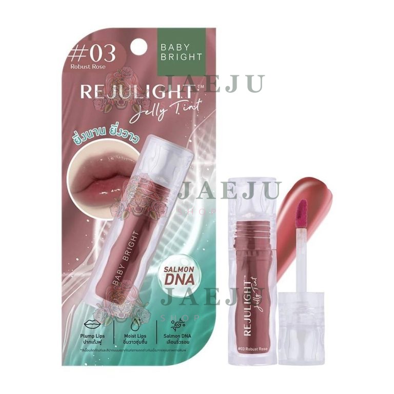 Baby bright rejulight jelly tint - No.3 Robust Rose