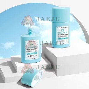 Skintific 5X ceramide serum sunscreen uv spf50+pa+++ สกินทิฟฟิค 5เอ็กซ์ เซราไมด์ 30ml