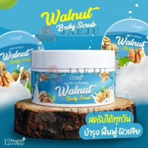 12 Nangpaya walnut boby scrub 200g.