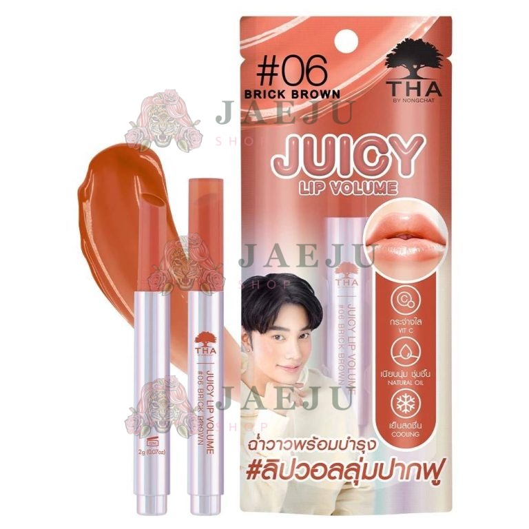 THA juicy lip volume - 06 BRICK BROWN