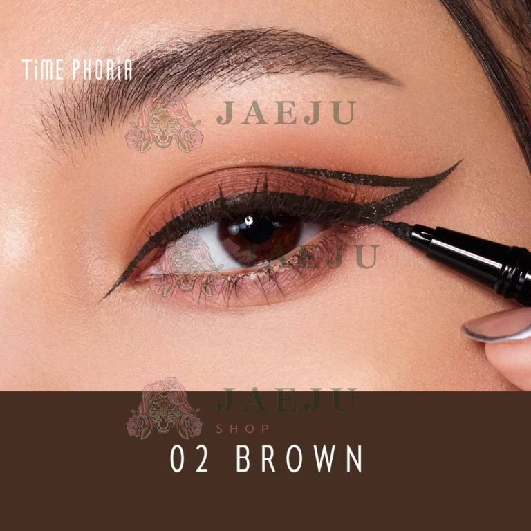 Time Phoria dune hyper -precision superstay eyeliner TPR ดูน ไฮเปอร์ ซุปเปอร์สเตย์ อายไลเนอร์ 0.5g - 02. Brown