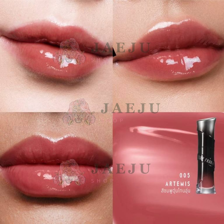 Time phoria lunara frost 3d lip gloss TPR ลูนาร่า ฟรอสต์ 3ดี กลอส 4ml - 09. #005 artemis