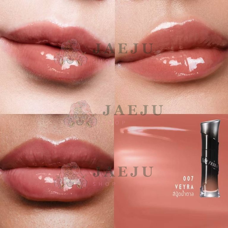 Time phoria lunara frost 3d lip gloss TPR ลูนาร่า ฟรอสต์ 3ดี กลอส 4ml - 10. #007 veyra