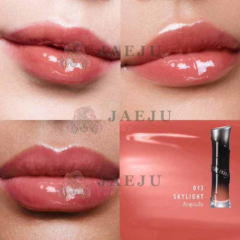 Time phoria lunara frost 3d lip gloss TPR ลูนาร่า ฟรอสต์ 3ดี กลอส 4ml - 03. #013 skylight