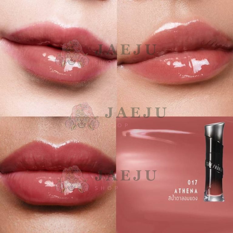 Time phoria lunara frost 3d lip gloss TPR ลูนาร่า ฟรอสต์ 3ดี กลอส 4ml - 06. #017 athena