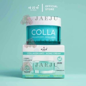 Aria collagen anti-aging cream อา รี อา คอลลาเจน แอนไท-เอจจิ้ง ครีมบำรุงหน้า 30ml.
