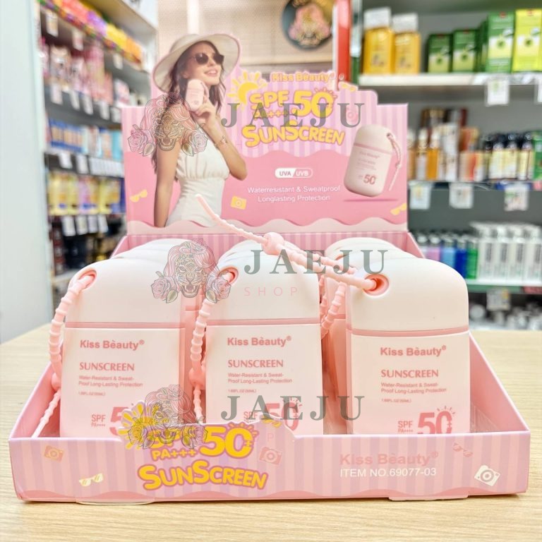 NO.69077-03 Kiss beauty sunscreen spf50+pa+++ คิสบิวตี้ ครีมกันแดด 50ml - NO.69077-03 Kiss beauty sunscreen spf50+pa+++ คิสบิวตี้ ครีมกันแดด 50ml