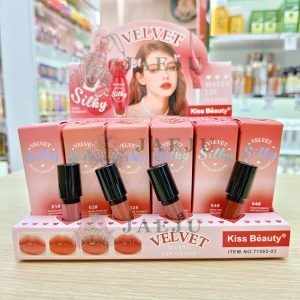 NO.71565-03 Kiss beauty velvet silky matte lip gloss 3mlx24pcs