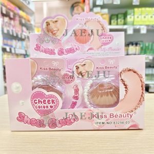 NO.83256-03 kiss beauty shell blush cheek color คิสบิวตี้ ปัดแก้ม 6gx12pcs