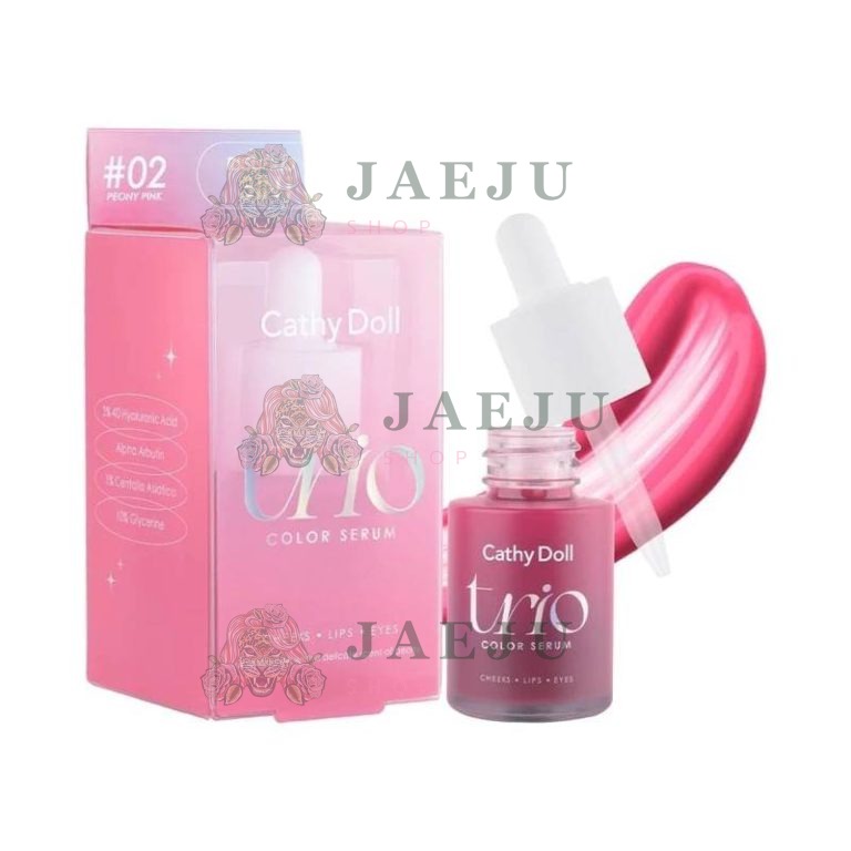 Cathy doll trio color serum - NO.2 Peony Pink