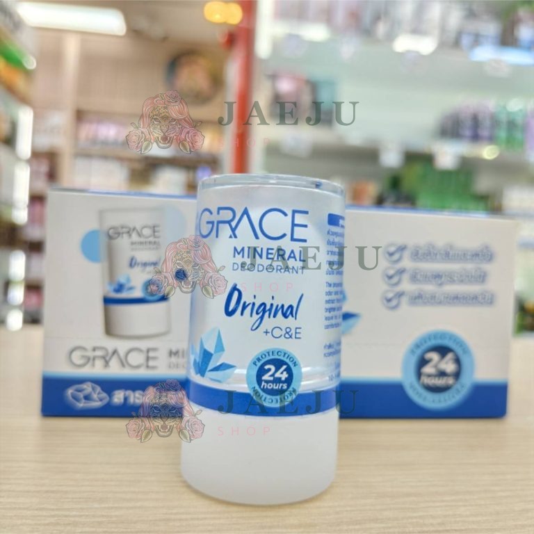 GRACE mineral deodorant +c&e เกรซ สารส้มธรรมชาติ มีให้เลือก 6สูตร 70g - 05. origenal