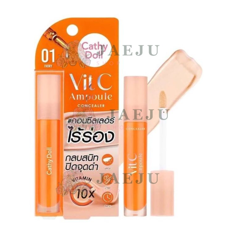 Cathy doll vit c ampoule concealer - NO.1 lvory