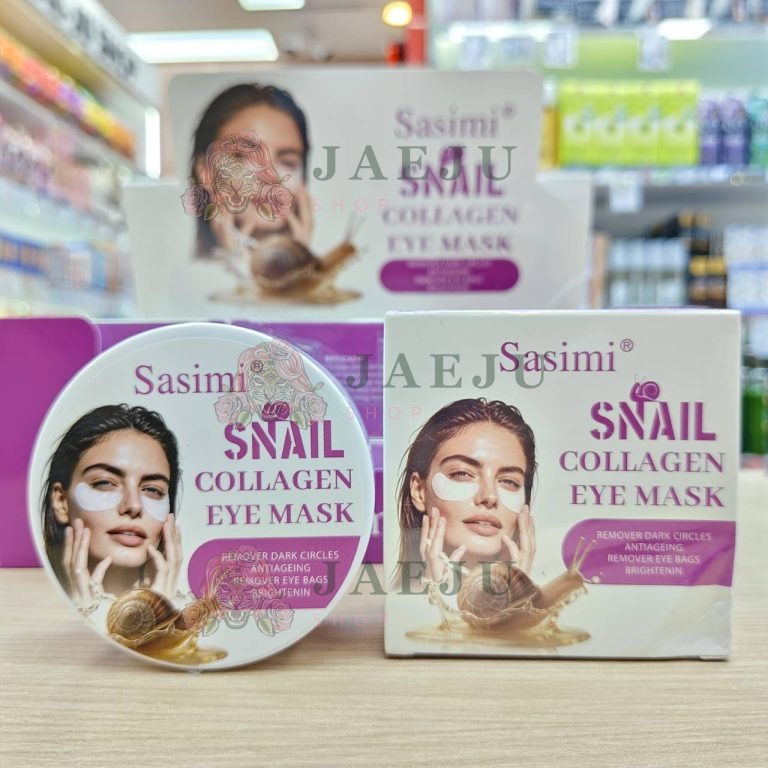 Sasimi eye mask เซซิมิ อาย มาส์กใต้ตา 1.4gx60pcs - 01. NO.7018 snail collagen