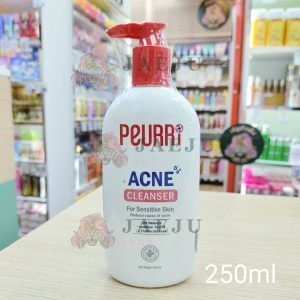 Peurri acne cleanser for sensitive skin เพียวรี แอคเน่ คลีนเซอร์ 250ml